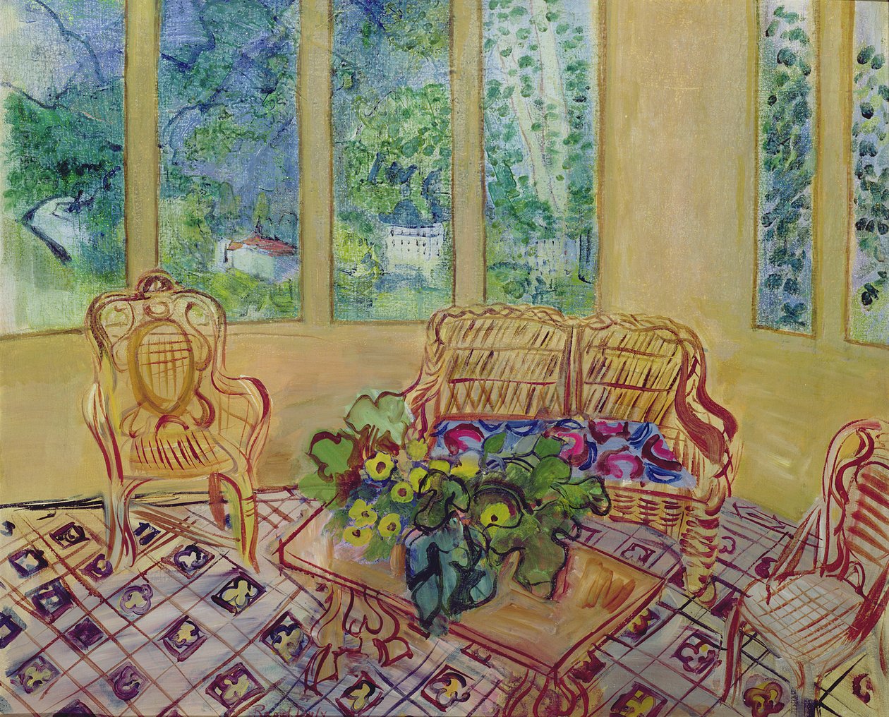 O Jardim de inverno de Vernet-les-Bains de Raoul Dufy