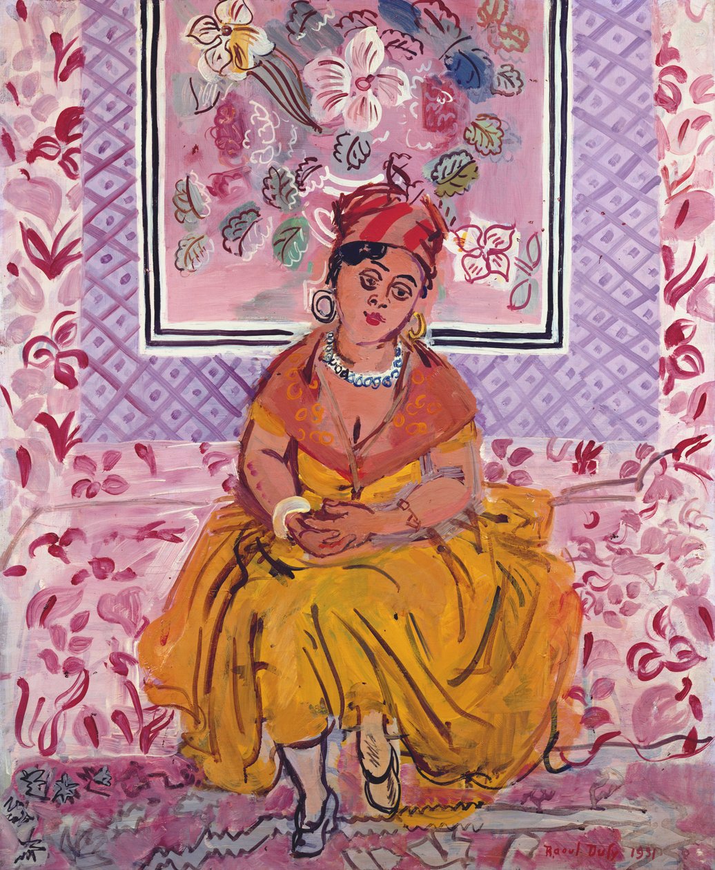 A mulher da Martinica de Raoul Dufy