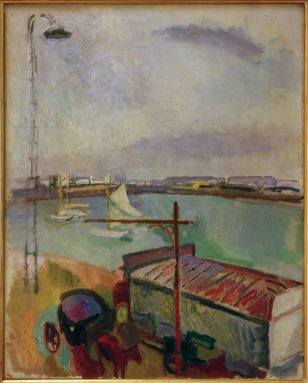 O porto de Le Havre de Raoul Dufy