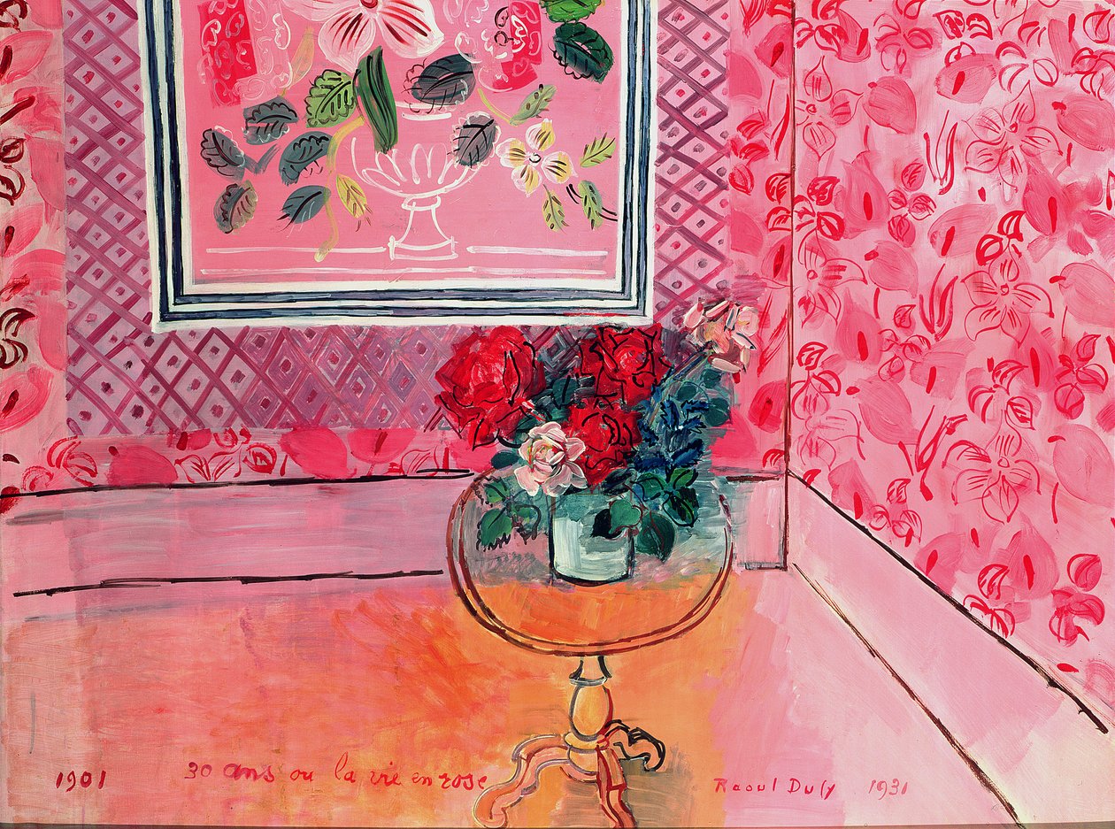 Trinta Anos ou La Vie en Rose de Raoul Dufy