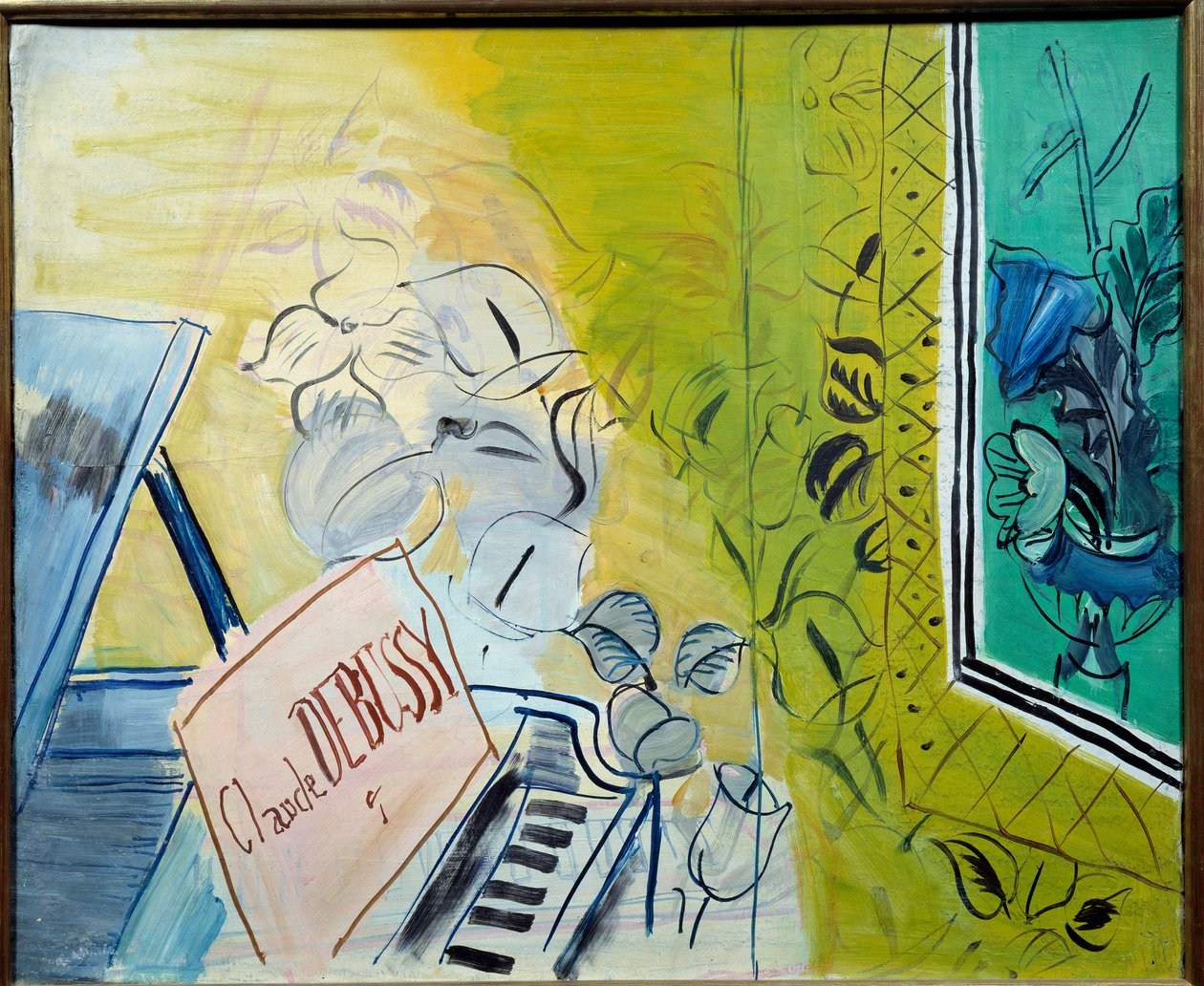 Homenagem a Claude Debussy de Raoul Dufy