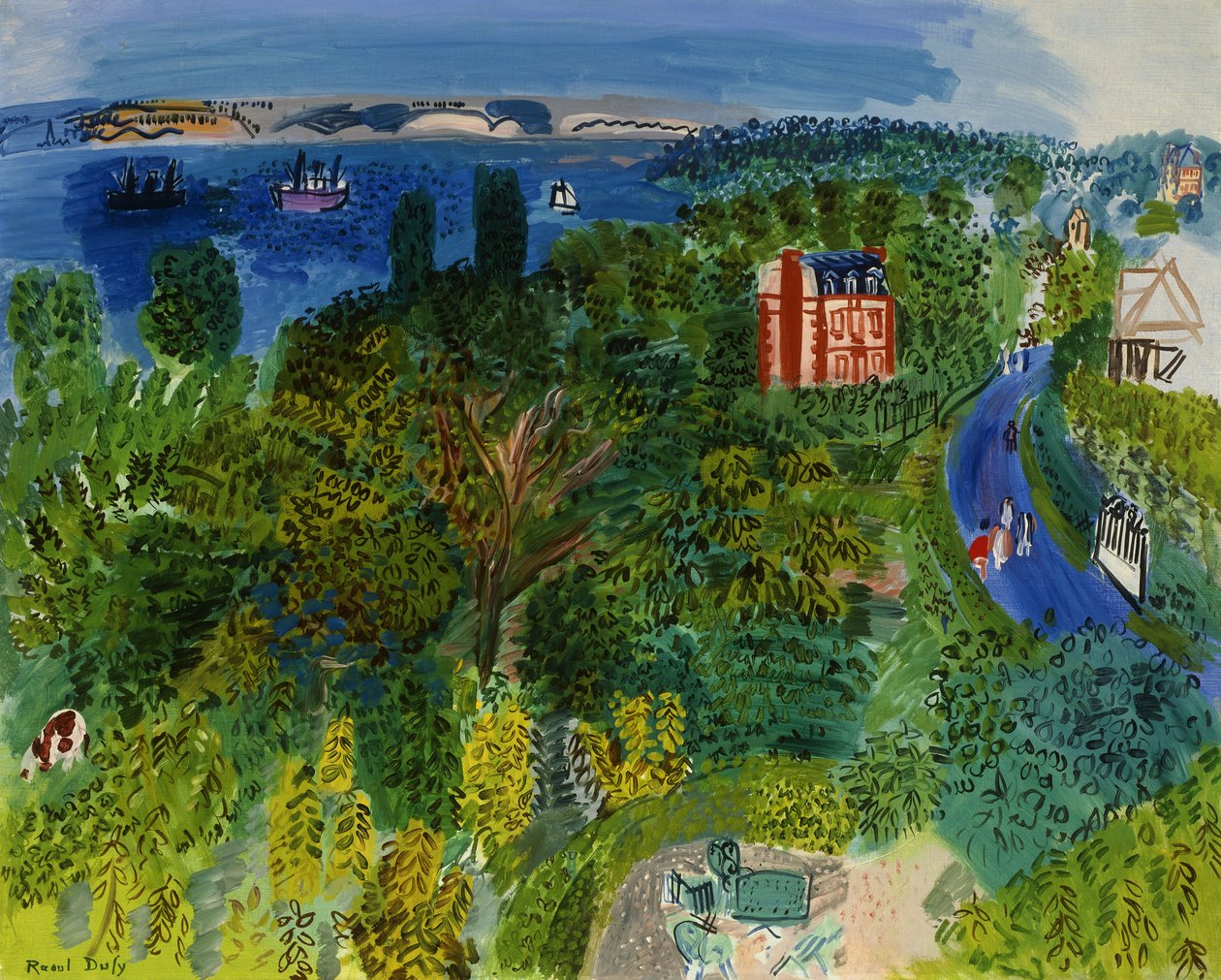 Villerville de Raoul Dufy