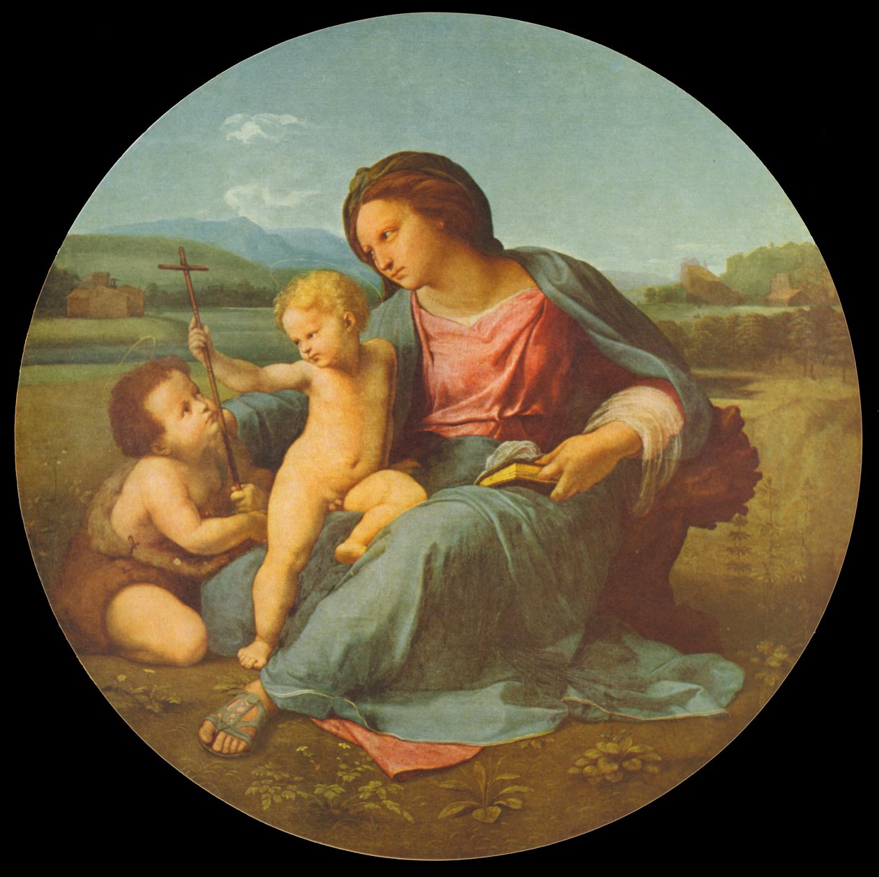 Madonna d&39;Alba de Raffaello Sanzio Raphael