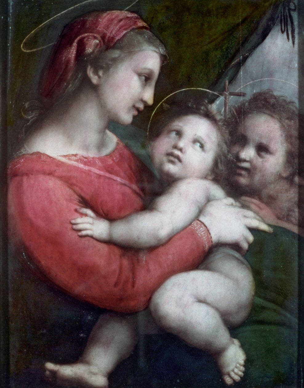 Madonna da barraca, c.1512 de Raffaello Sanzio Raphael