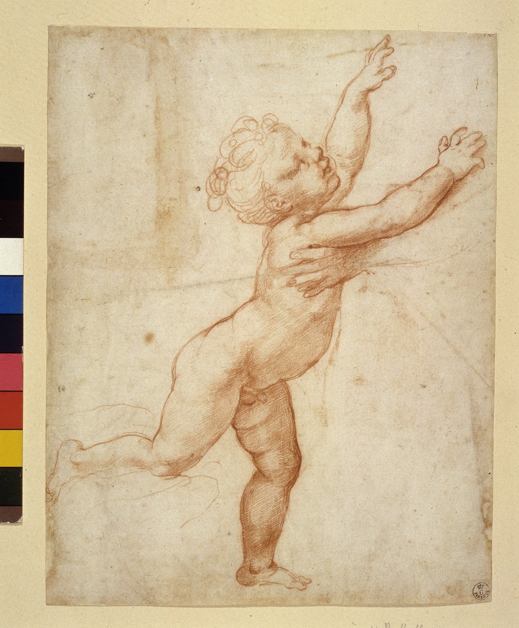 Estudo da criança (desenho) de Raphael