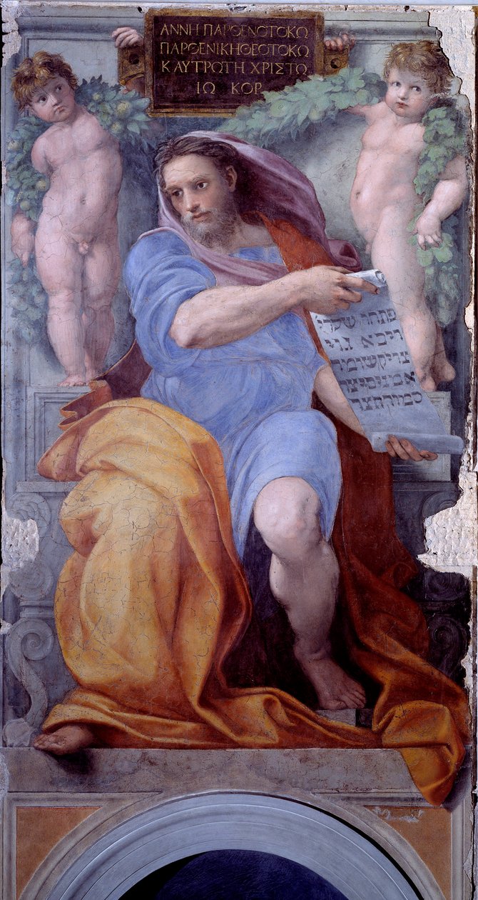 Profeta Isaías (Fresco de Raphael