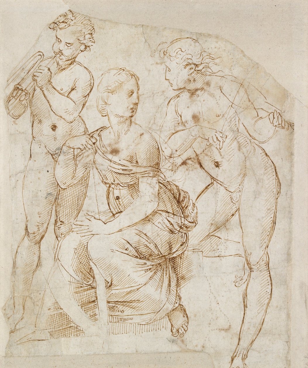 Grupo de Músicos, início do século XVI de Raphael