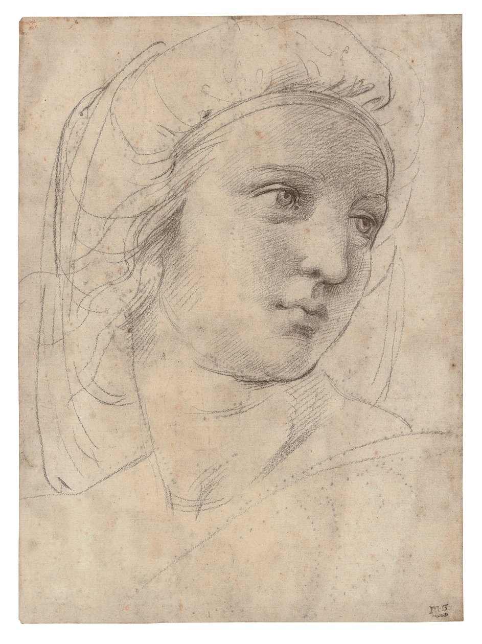 Cabeça de uma musa de Raphael