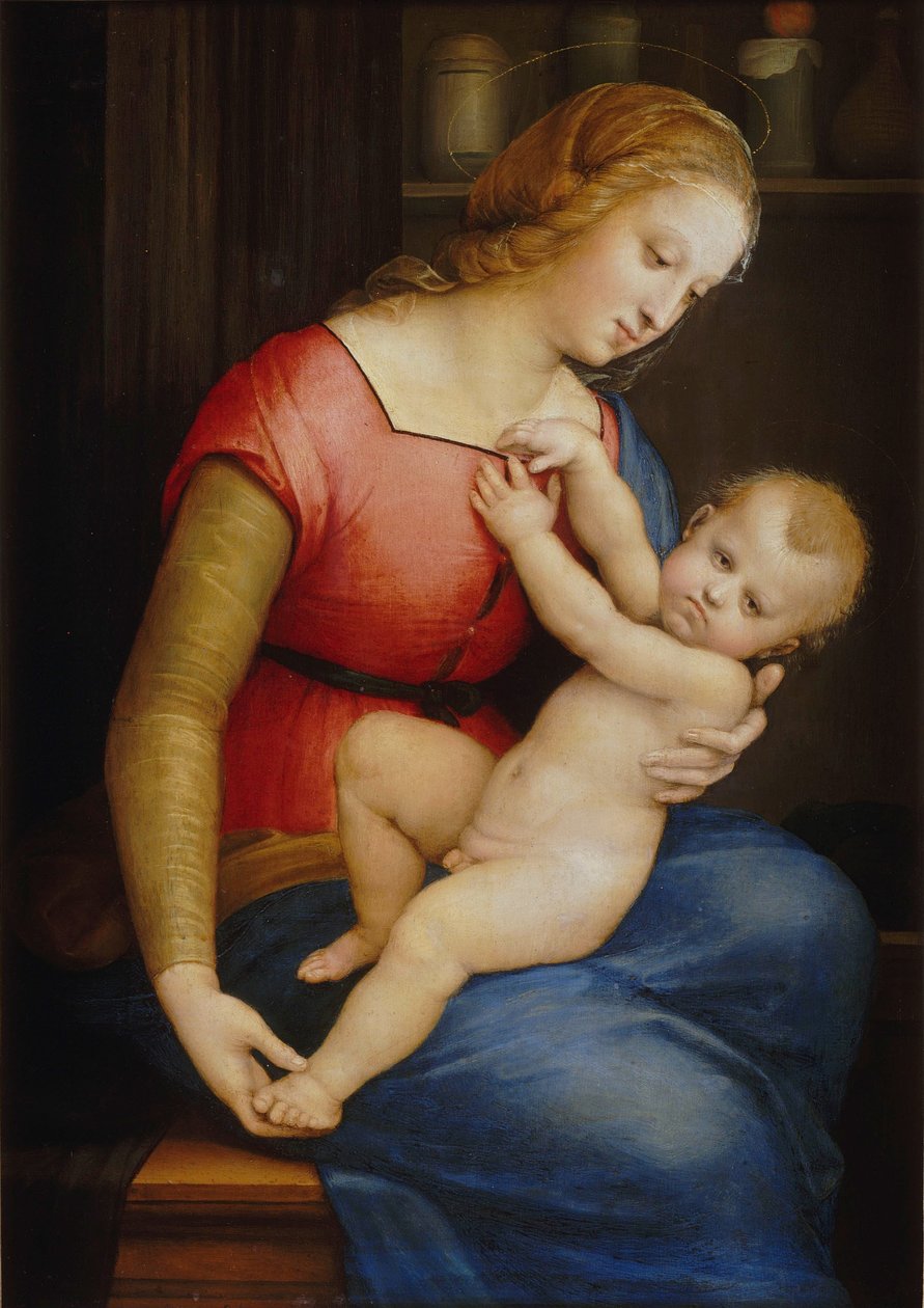 Madonna d&39;Orleans, ca 1506-1507 de Raffaello Sanzio Raphael