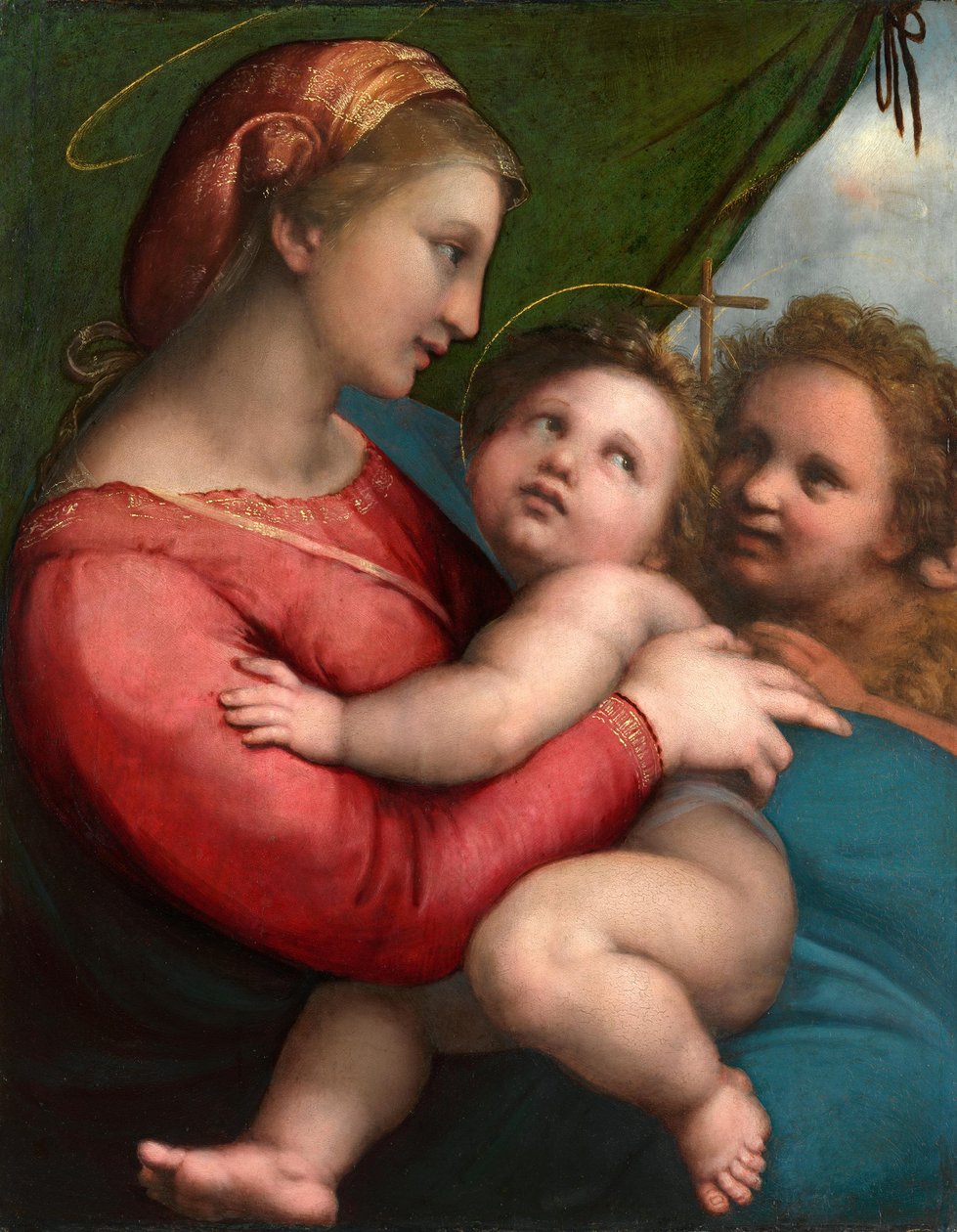 Madona da tenda de Raphael