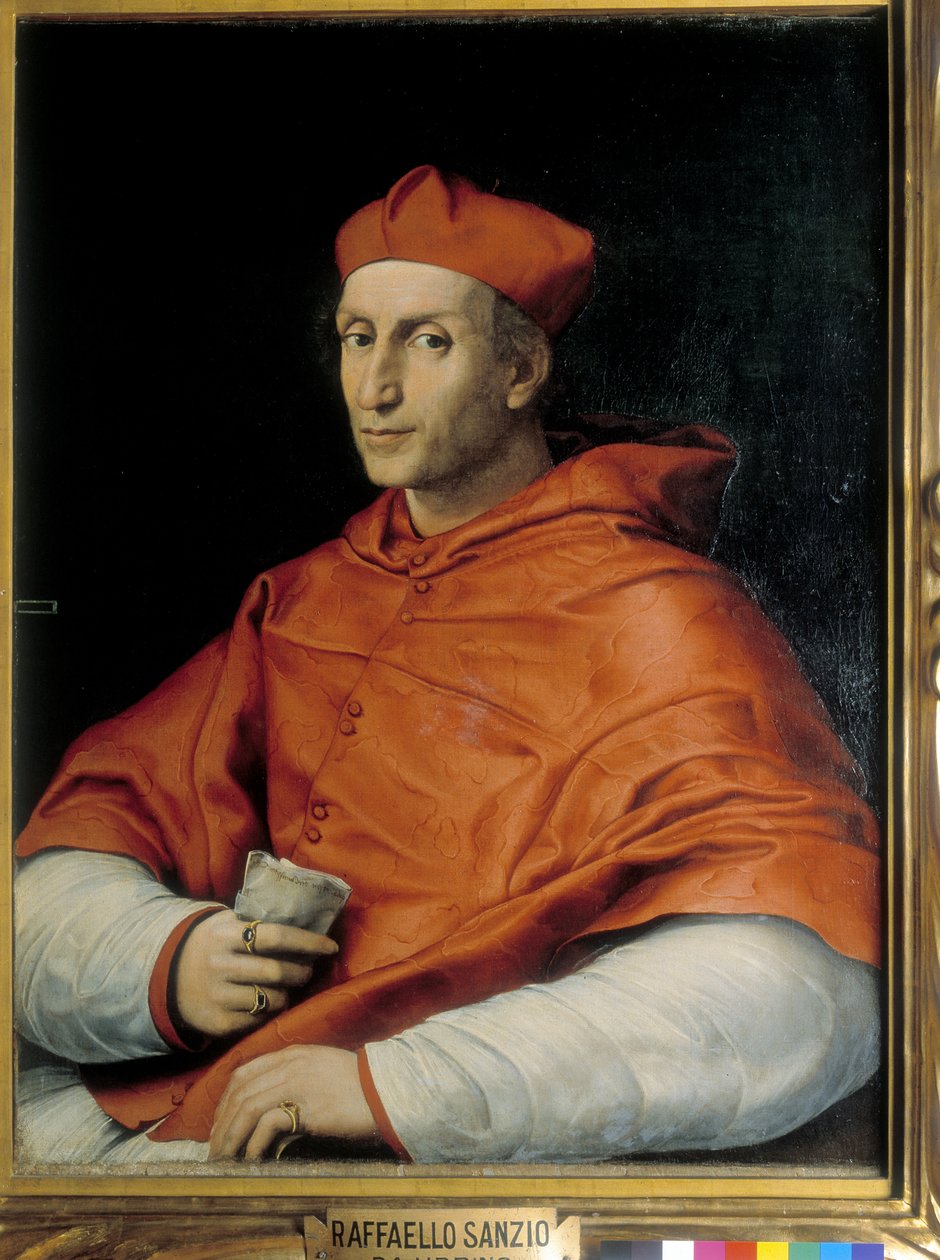 Retrato do cardeal Bernardo Dovizi da Bibbiena de Raphael