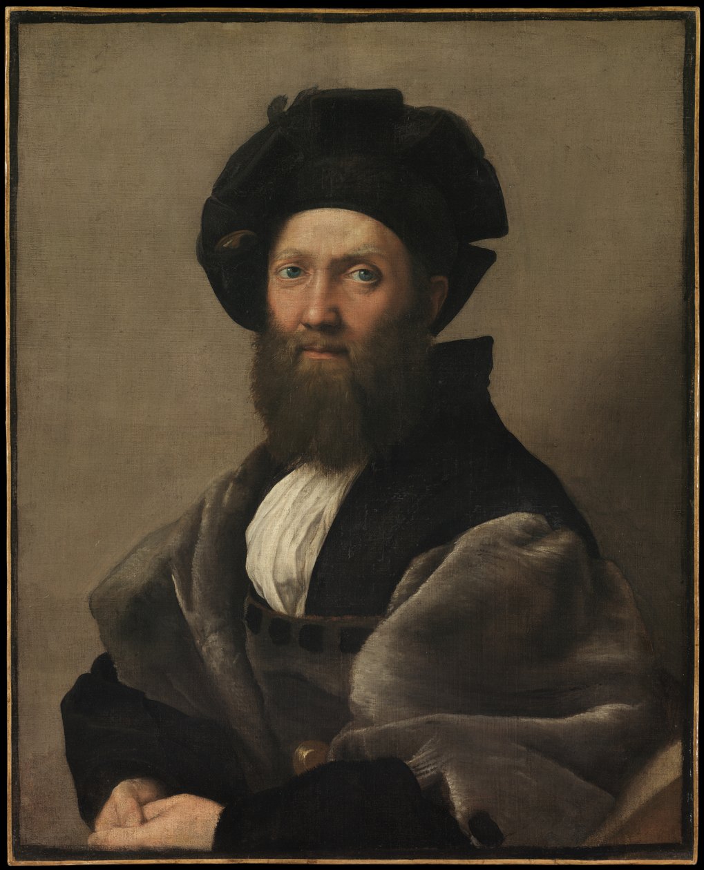 Retrato de Baldassarre Castiglione de Raphael