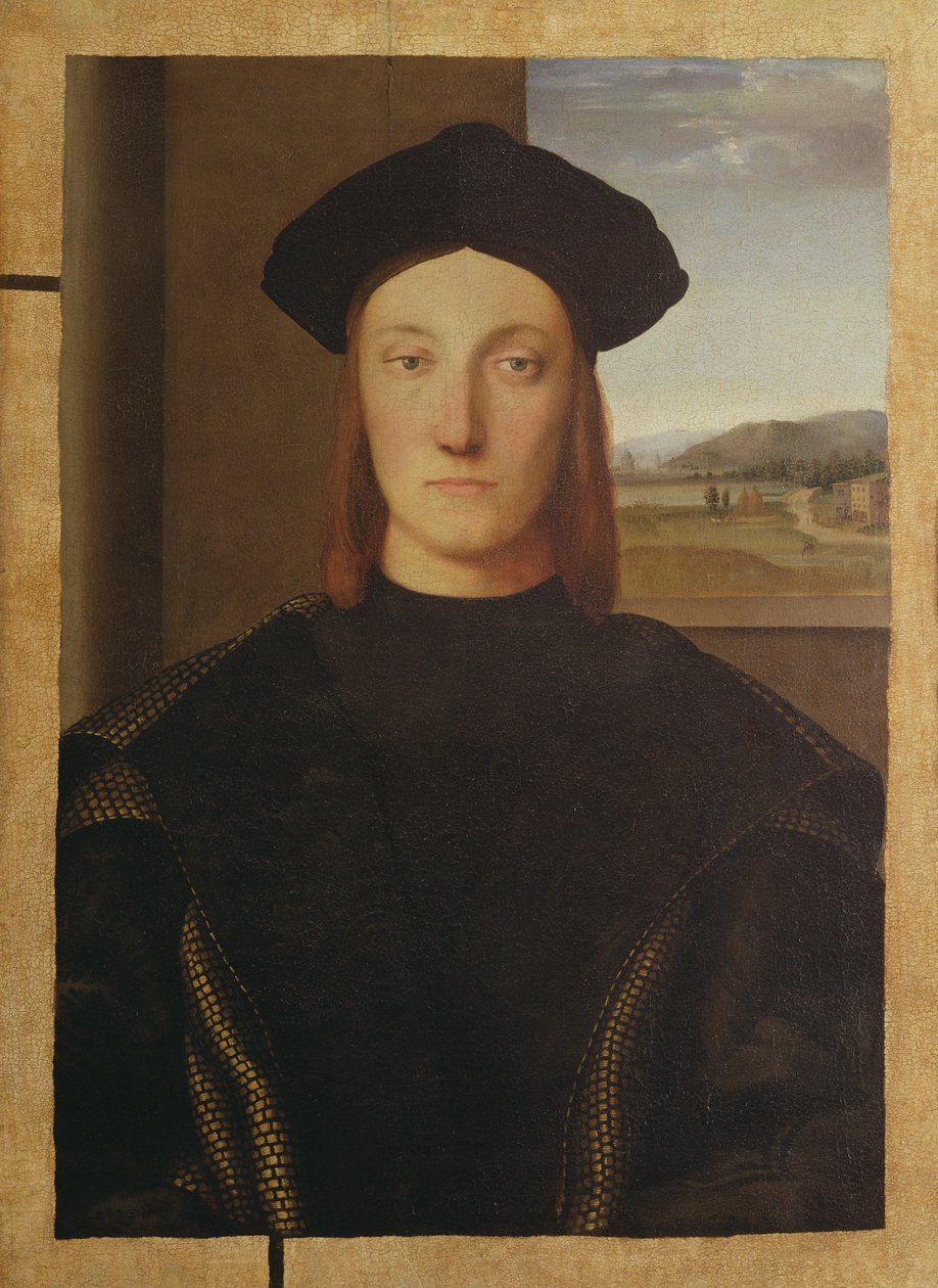 Retrato de Guidobaldo de Montefeltro de Raffaello Sanzio Raphael