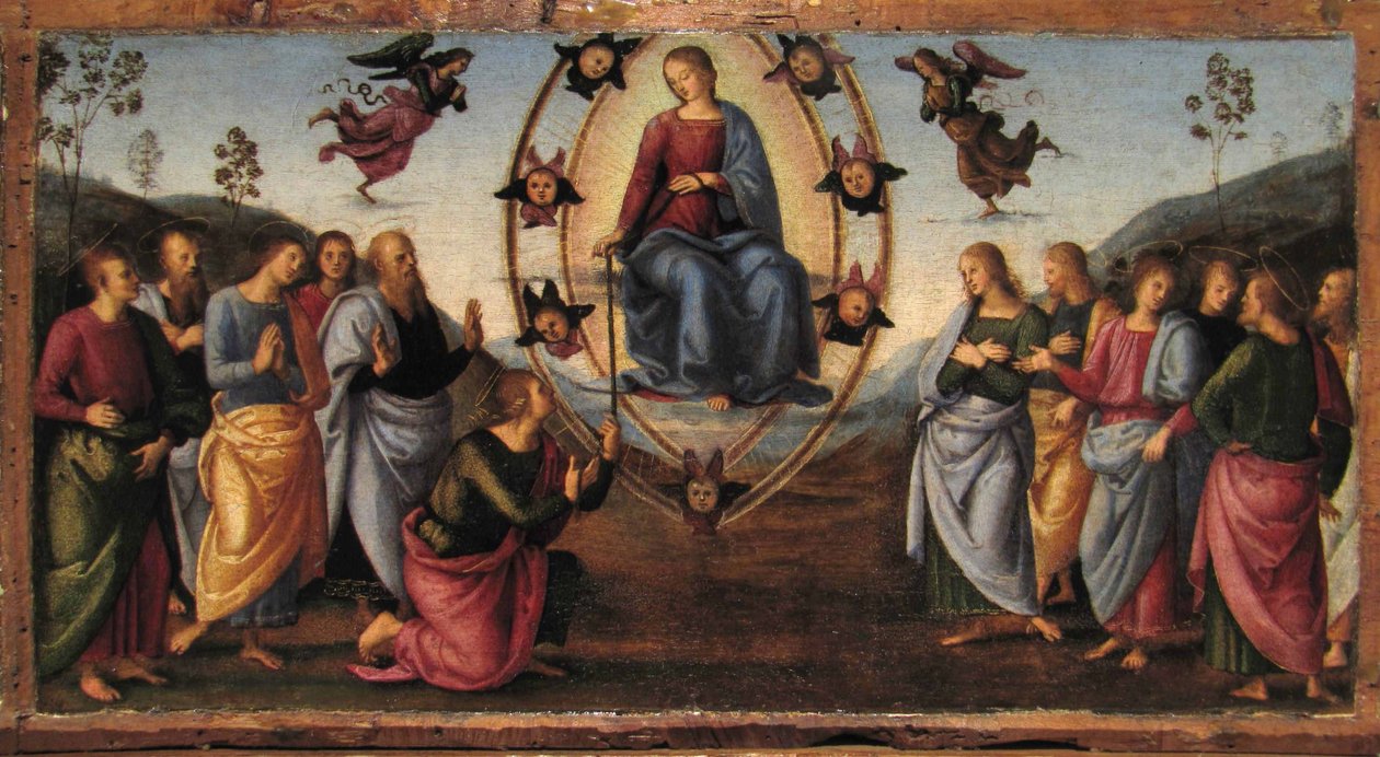 Painel Predella do Retábulo Fano, 1497 de Raffaello Sanzio Raphael