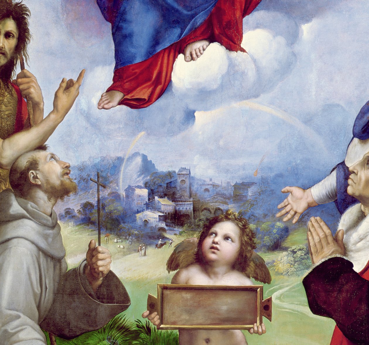 Madonna Foligno de Raphael