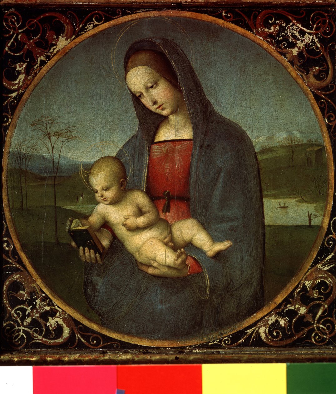 Madonna Conestabile, 1502-03 de Raphael