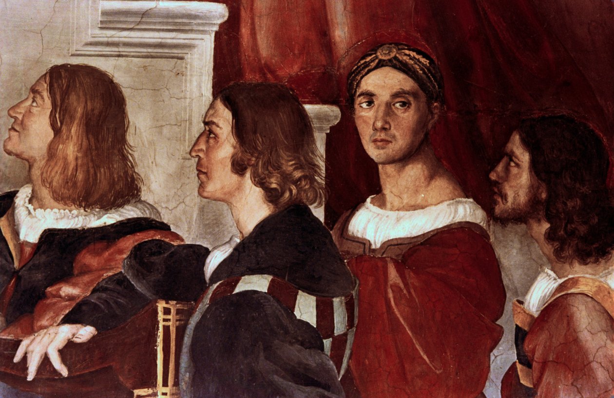 Missa em Bolsena, detalhe, 1512 de Raffaello Sanzio Raphael