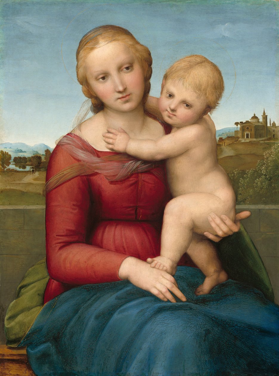 A Pequena Madona Cowper de Raphael