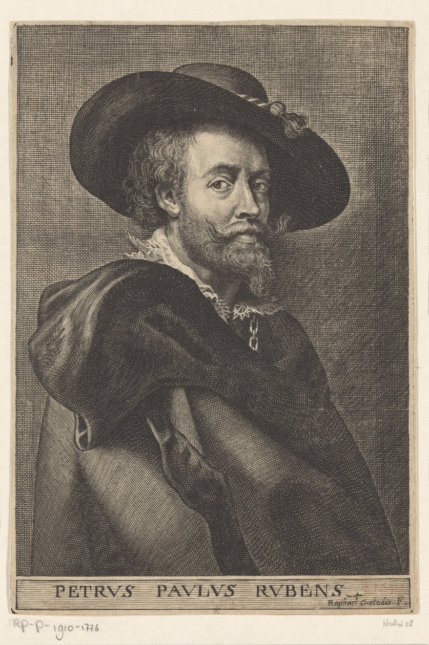 Retrato de Peter Paul Rubens
Peter Paul Rubens (título sobre o objecto) de Raphael Custos