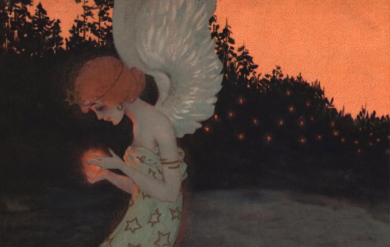 Anjo de Natal de Raphael Kirchner