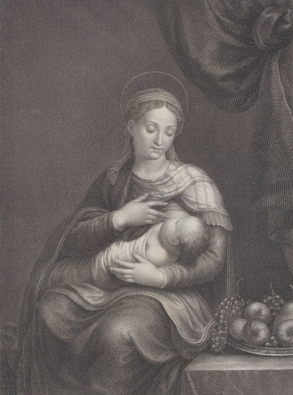 A Madonna del Latte, 1815. de Raphael Morghen