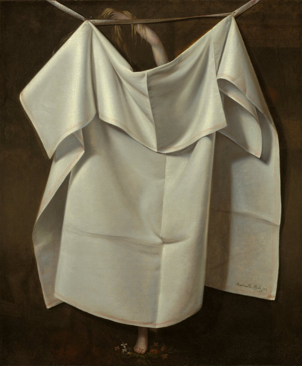 Vênus subindo do mar --- uma decepção de Raphaelle Peale