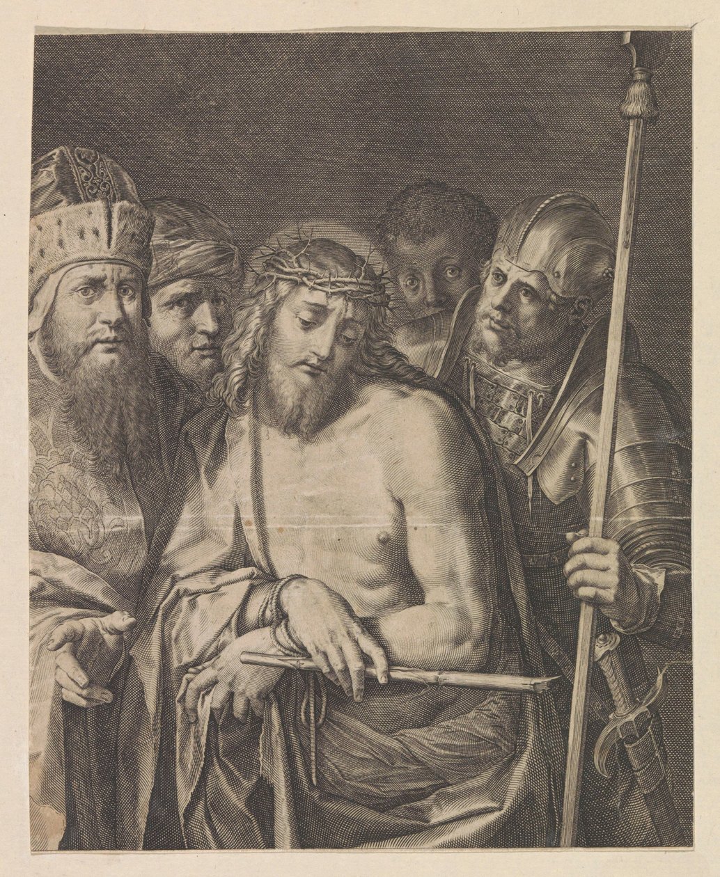Eis o homem de Raphaël Sadeler (I)