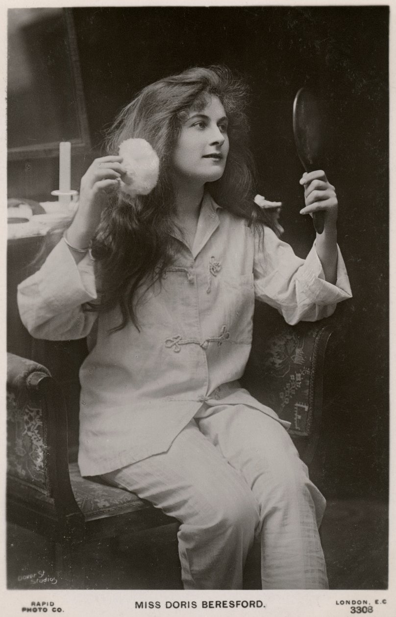 Doris Beresford, atriz britânica, década de 1900. de Rapid Photo Company