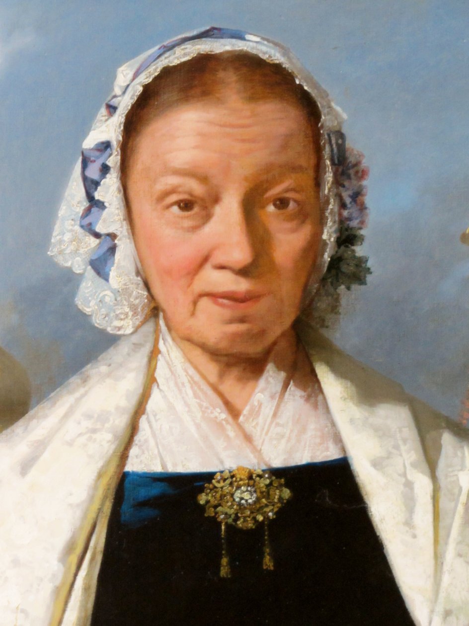 Bárbara Molina e Agüero de Herrera de Raymond Auguste Quinsac Monvoisin