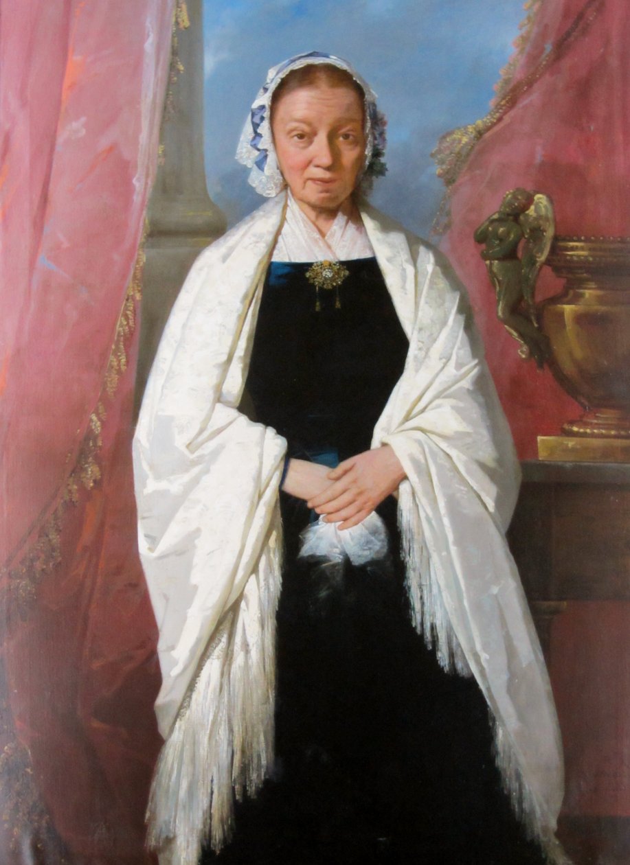 Bárbara Molina e Agüero de Herrera de Raymond Auguste Quinsac Monvoisin