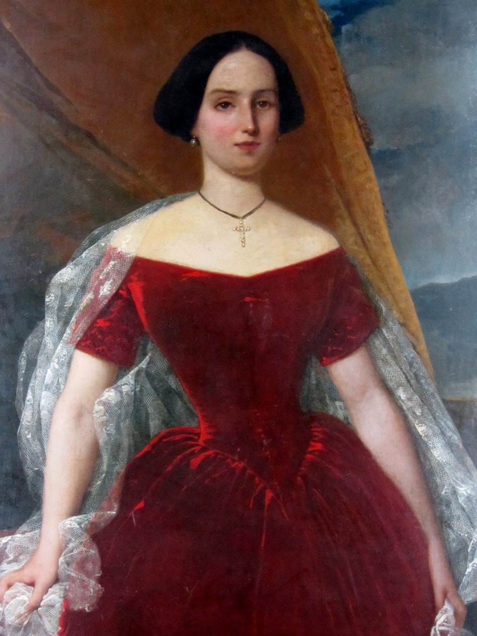 Irmã García-Huidobro Luco (detalhe) de Raymond Auguste Quinsac Monvoisin