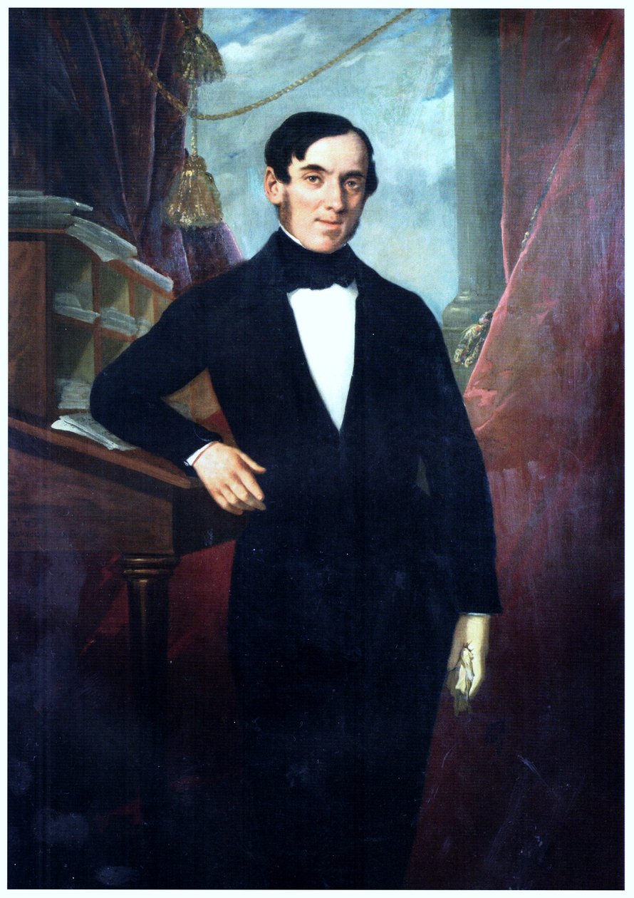 Retrato do Sr. Rafael Garmendia Luco de Raymond Auguste Quinsac Monvoisin