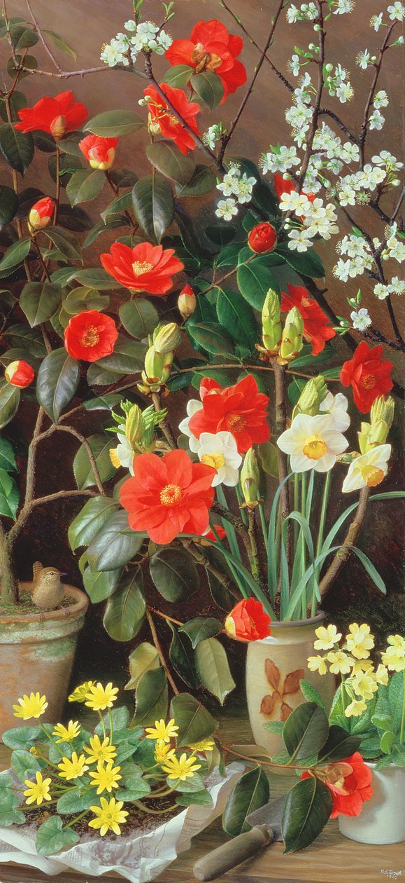 Pintura de abril de Raymond Booth
