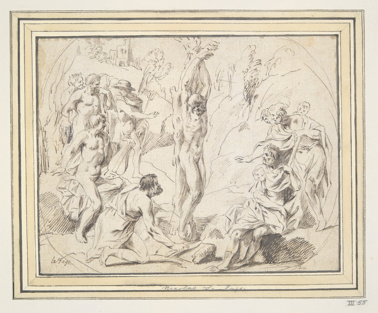 O esfolamento de Marsyas de Raymond Lafage
