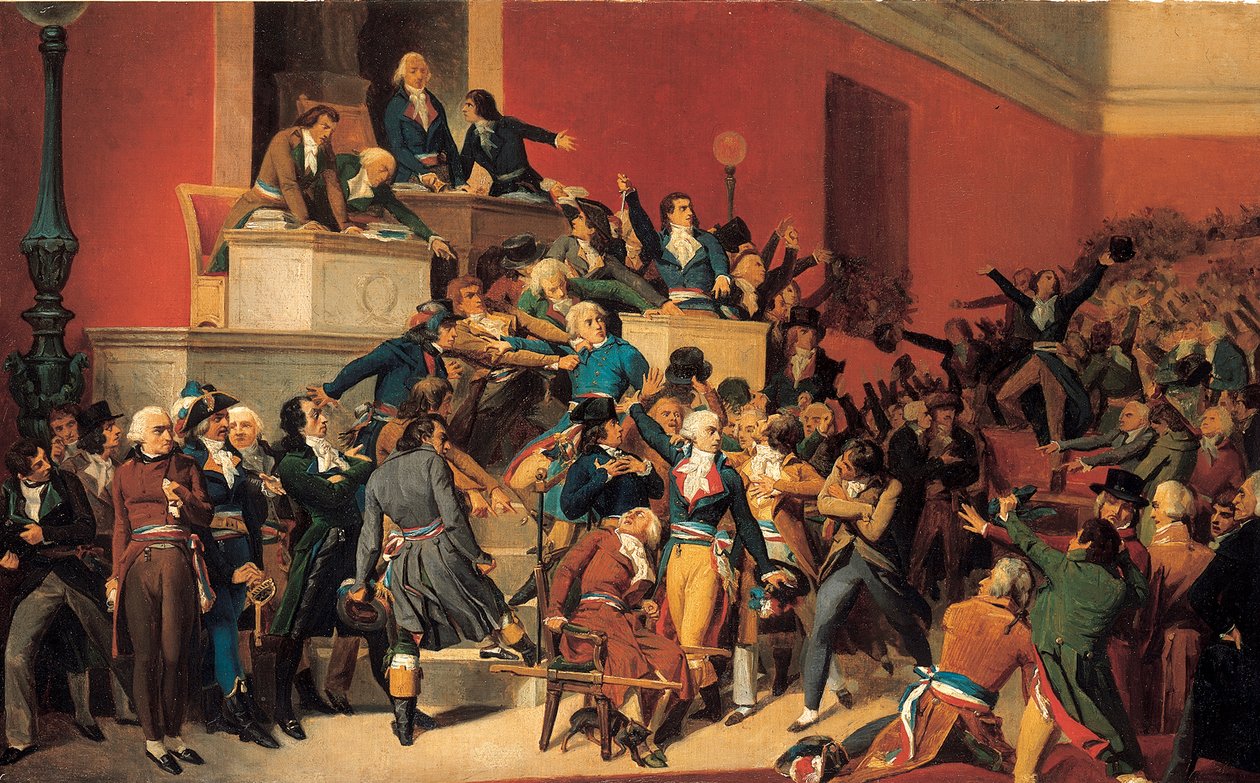 The 9 Thermidor de Raymond Quinsac Monvoisin