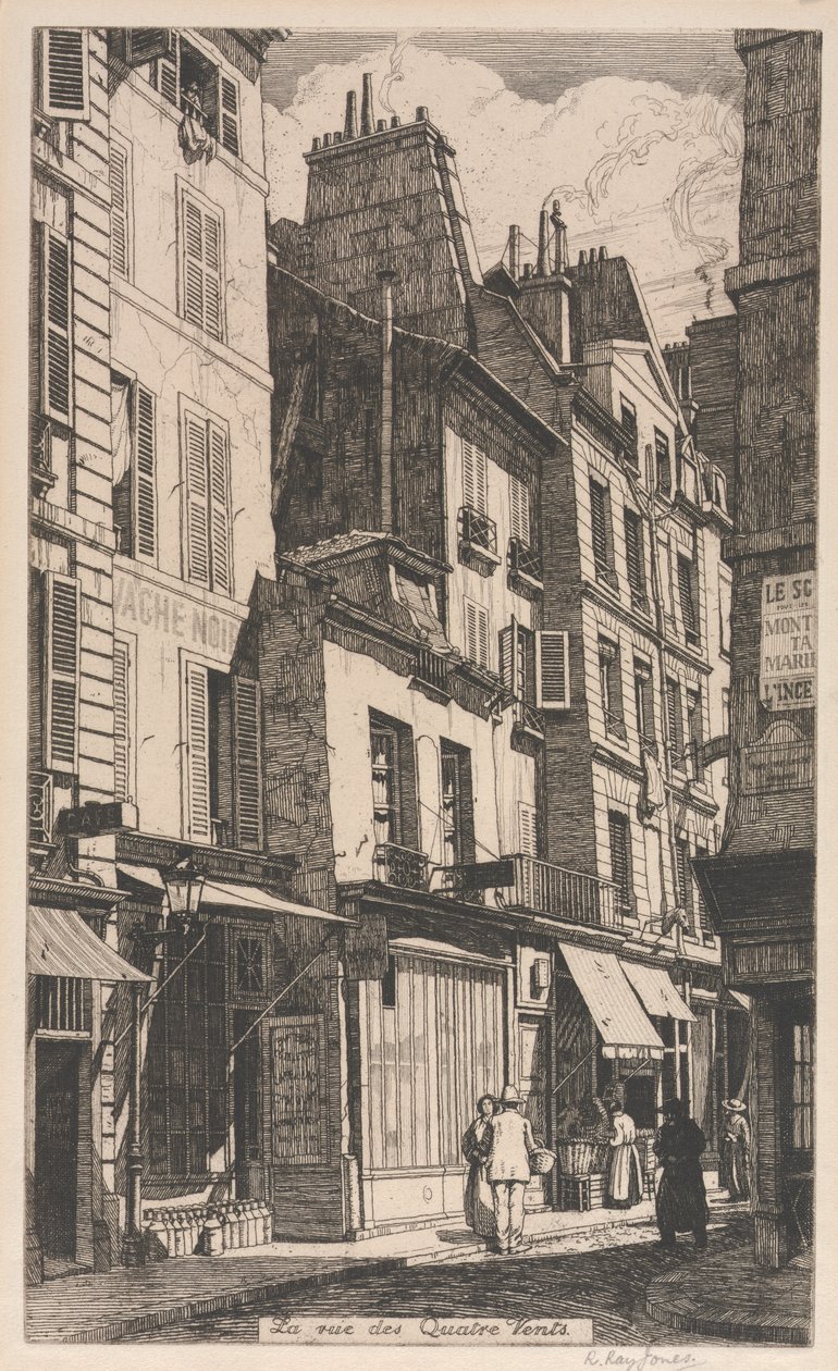 A rua dos Quatro Ventos de Raymond Ray Jones