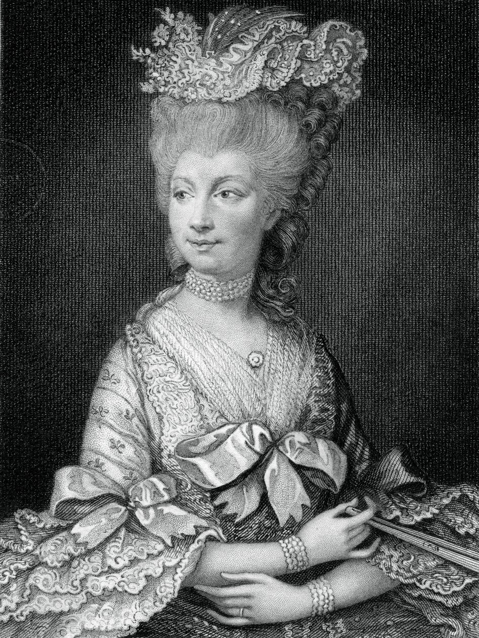 Rainha Charlotte, rainha consorte de George III, século XIX. de Read