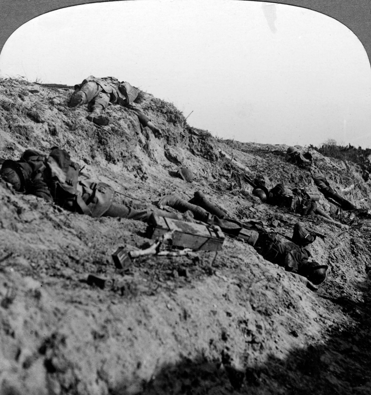 Soldados mortos, Vimy Ridge, França, Primeira Guerra Mundial, 1914-1918 de Realistic Travels Publishers