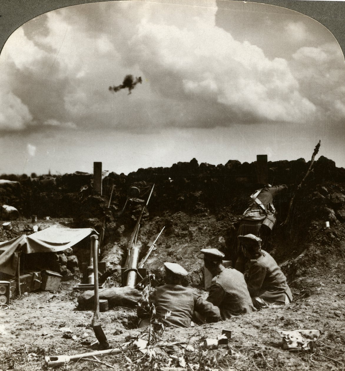Argamassas nas trincheiras, Primeira Guerra Mundial, 1914-1918. de Realistic Travels Publishers