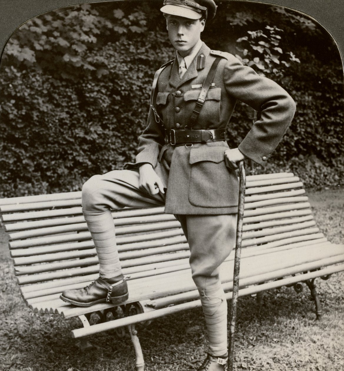 O Príncipe de Gales em uniforme militar, França, Primeira Guerra Mundial, 1914-1918. de Realistic Travels Publishers