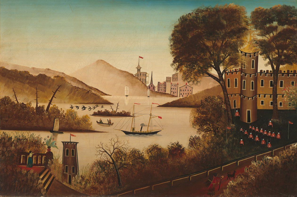 Montagem da Guarda, meados do século XIX. de Redpath