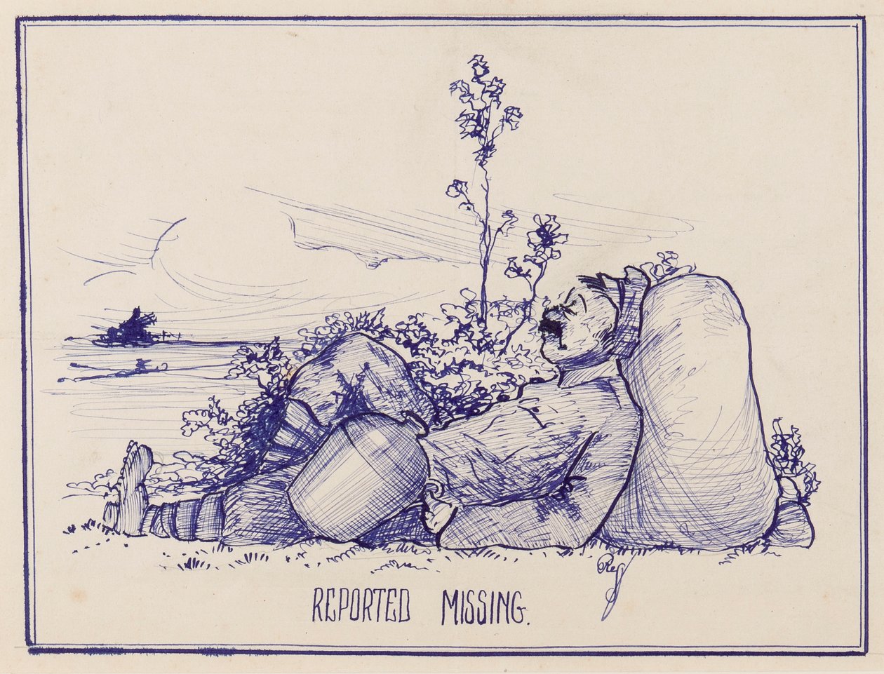 Reported Missing, 1914-18 de Reg G. Preston
