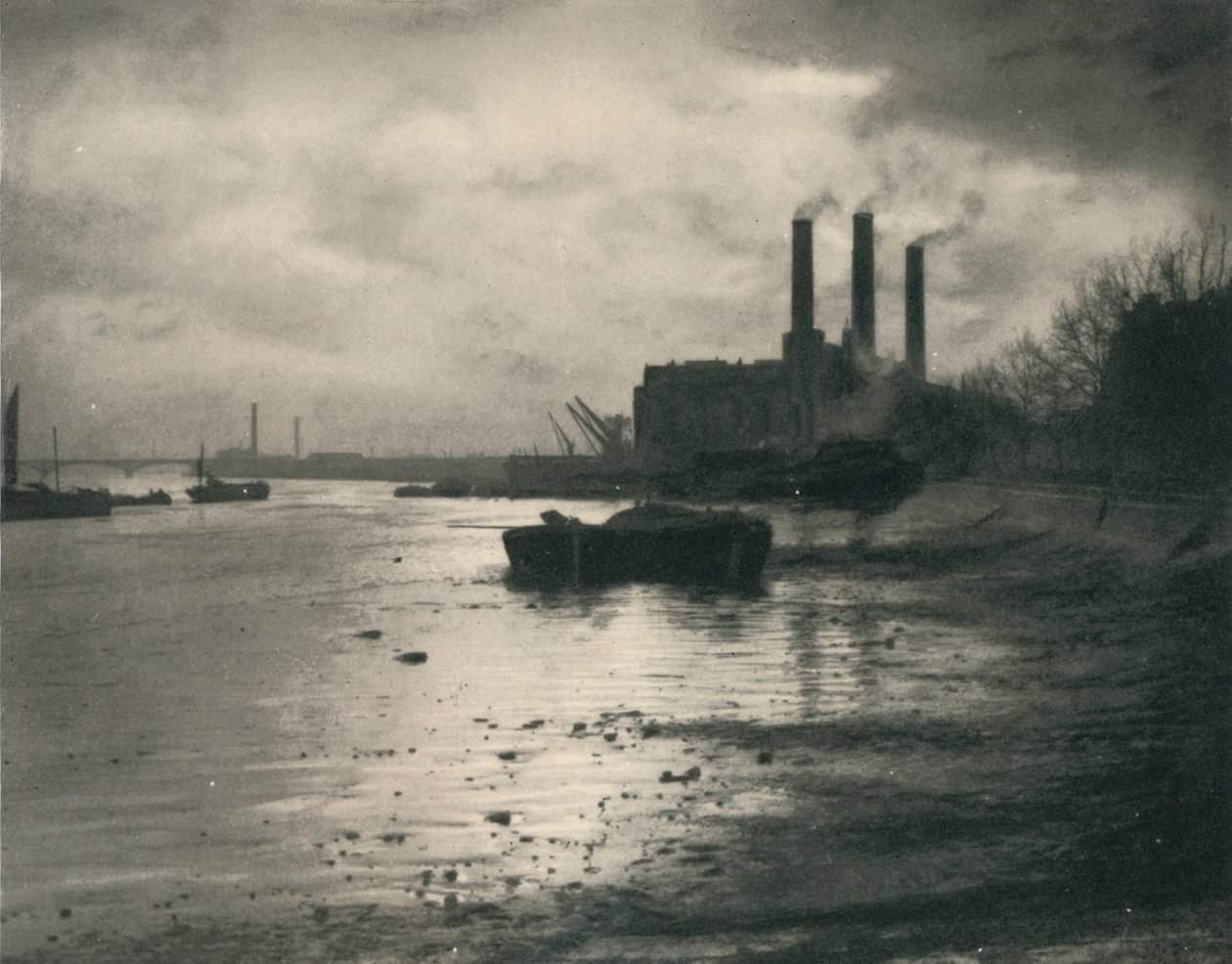Estação de energia de Chelsea, c1927, 1927 de Reginald Belfield