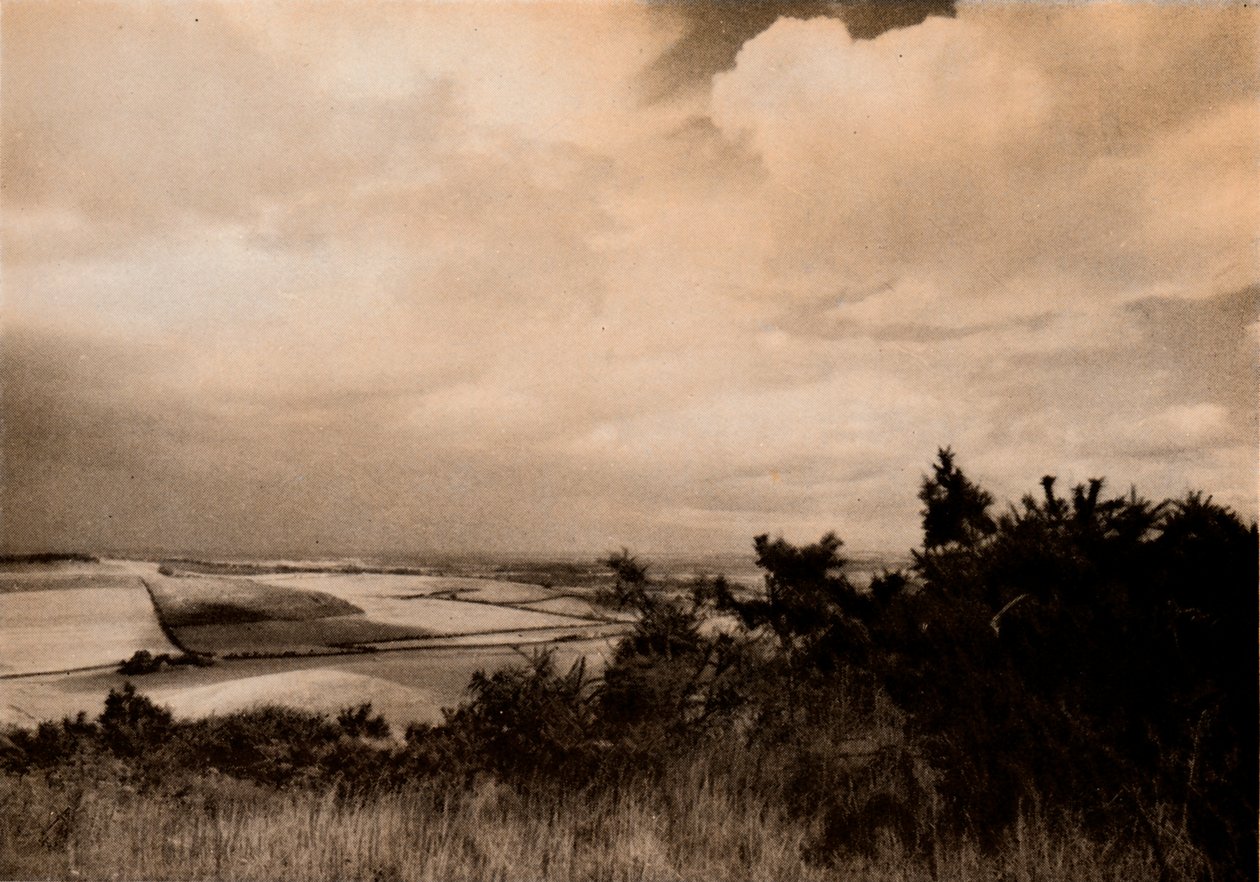 Dos baixos acima de Streatey, Berks, c1927, 1927 de Reginald Belfield