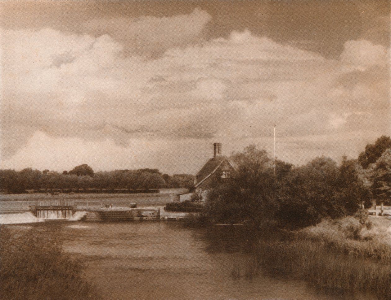 Goring Lock, c1927, 1927 de Reginald Belfield