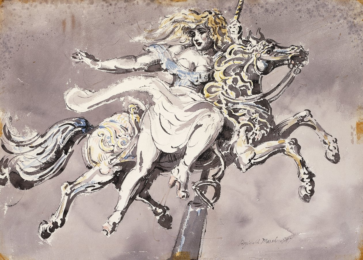 Carrossel de Reginald Marsh