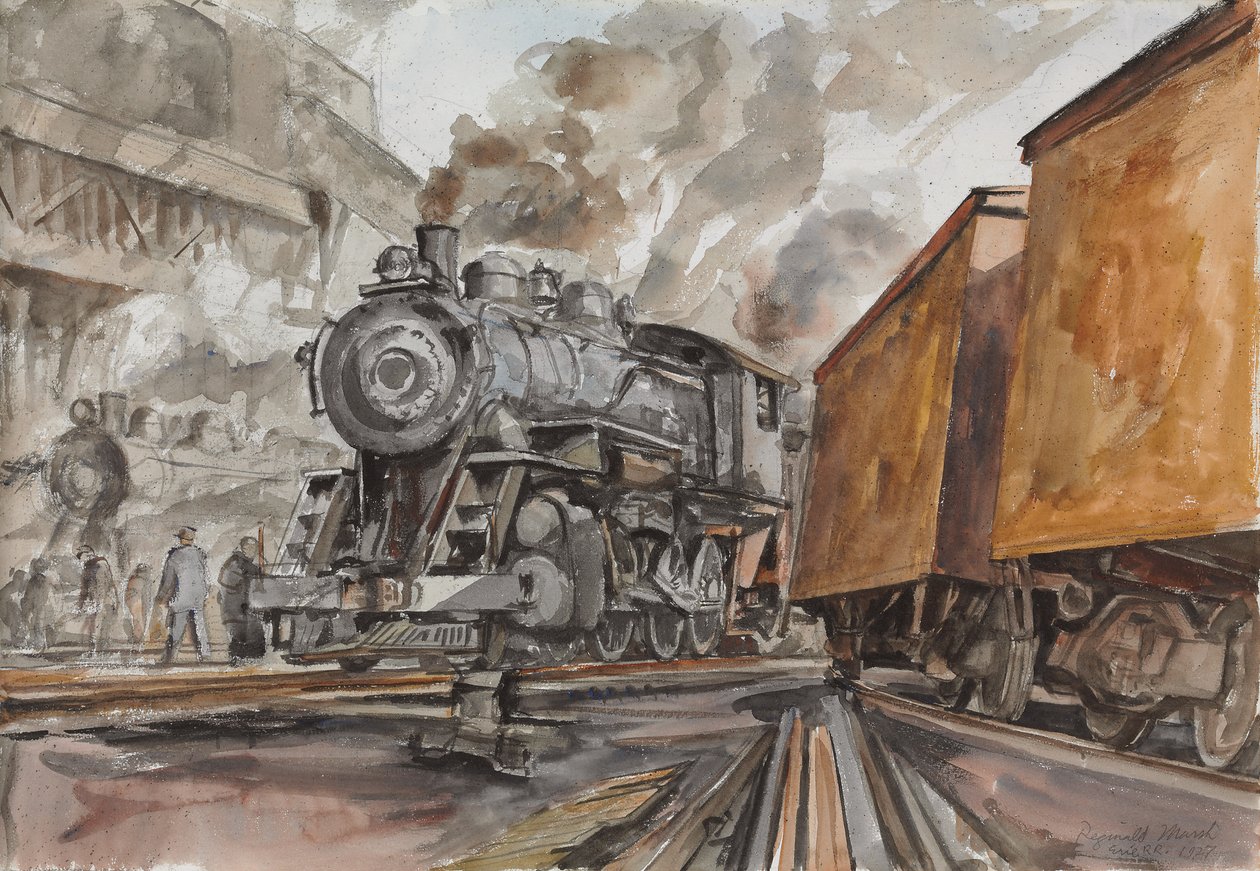 Erie R.R. de Reginald Marsh