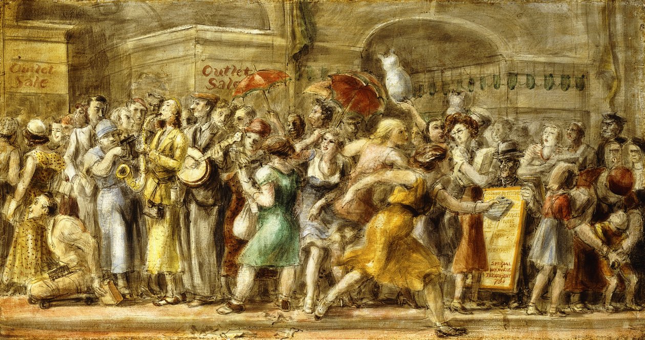 Rua Catorze de Reginald Marsh