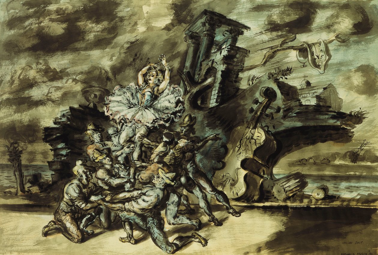 Suite italiana de Reginald Marsh