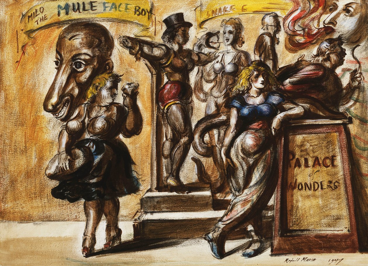 Palácio das Maravilhas de Reginald Marsh